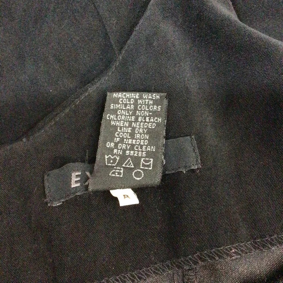 Express Black Spaghetti Strap Fully Lined Dress - Size 3/4 - Picture 8 of 8